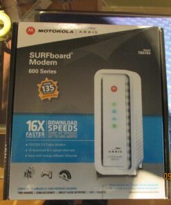 ARRIS® Surfboard® SB6183 Cable Modem, White DOCSIS 3.0 Modem Only 40 71ZuUAK4vkL