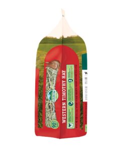 Oxbow Animal Health Western Timothy Hay - All Natural Hay for Rabbits, Guinea Pigs, Chinchillas, Hamsters & Gerbils -Veterinarian Recommended- Grown in the USA-90 oz. 5.62 Pound (Pack of 1) 25 71ZvpWW1XzL