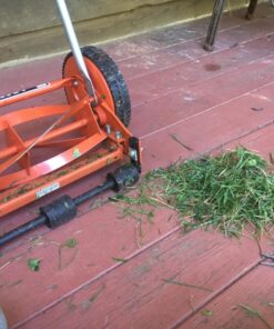 American Lawn Mower Company 1204-14 14-Inch 4-Blade Push Reel Lawn Mower, Red 14-Inch, 4-Blade 54 71Zw2FlyljL