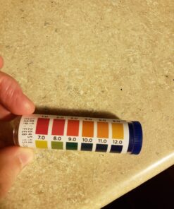 Hydrion pH Strips ph range 1-12 100 strips per vial 8 71ZwFvEmm L