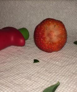 Chef'n Original Stem Gem Strawberry Huller, Red/Green - 40 71ZwJt4OneL