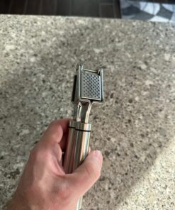 ORBLUE Garlic Press Stainless Steel - Premium Professional Grade Garlic Mincer, Crusher & Peeler Set - Easy Clean, Dishwasher Safe & Rust-proof Ageless Silver 31 71ZwRUxujvL
