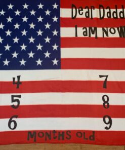 American Flag Throw Blanket - Plush Polyester Fleece United States Blanket, American Flag Home Decor for Veterans - 50"x60" 15 71ZwXjOtslL