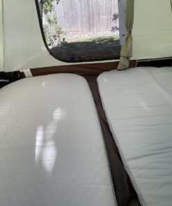 KingCamp Sleeping Pad for Camping Double Size Self Inflating Camping Mattress 11 R-Value Foam Pads 3"Thick 2 People Tent Traveling Family Hiking Outdoor Air Pad Light Grey Lightgrey 18 71ZwlgTZ9dL