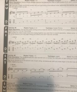 Guitar Aerobics: A 52-Week, One-lick-per-day Workout Program for Developing, Improving and Maintaining Guitar Technique Bk/online audio Paperback 16 71ZxTMCnksL