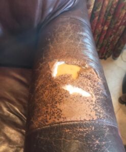 Pelle Patch - Brown Leather Patches for Furniture - 25 Colors Available - Original 8x11 - Brown 40 71ZxkkZnaxL