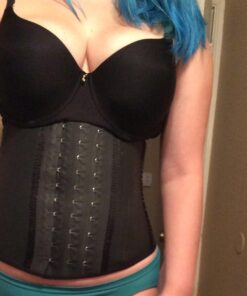 Lady Slim Fajas Colombianas Reductoras Y Moldeadoras para Mujer Underbust Latex Waist Trainer Hourglass Body Shaper for Women Blue Small 46 71ZyCaMVBL