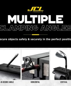 JCL Vise Jaws - Nylon, Multipurpose 4" - Use on any Metal Vise, Magnetic Reversible Pads, Clamp Flat or Round Products 4 Inches 29 71Zzzj80UmL