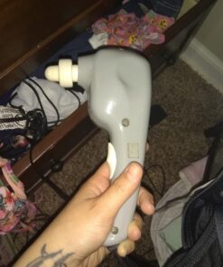 Wahl All Body Corded Light Soothing Vibratory Massager with 4 Attachment Heads - 2 Massaging Speeds - Massage Tools for Back Massage, Foot Massage, Neck Massage, and Leg Massage. - 4120-600 Grey 5 Piece Set 19 71a Hqc469L