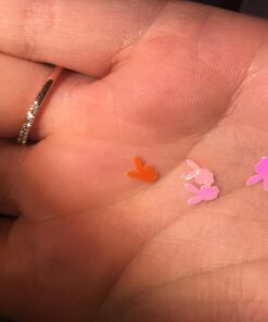 Colorful Manicure Glitter Confetti 1.8oz/50g Mixed Shapes Size 3mm Great for Party Décor, DIY Crafts, Premium Nail Art Etc.. 36 71a qFQR69L