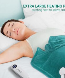 IZZUBIZ Heating Pad Gifts for Women Mom Men Dad, Electric Weighted Heating Pads for Neck Shoulder Back Cramps and Leg Pain Relief, Gift for Mothers Day Fathers Day from Daughter Son Christmas Birthday 26 71a1X4ln2YL