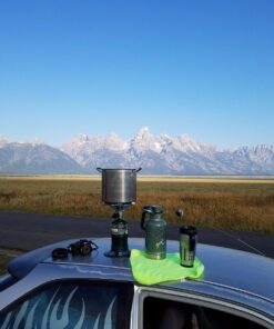 Coleman Bottletop Propane Camping Stove, Portable 1-Burner Adjustable Stove with Wind Baffles, Pressure Regulator, and 10,000 BTUs of Power; Great for Camping, Hiking, Backpacking, & More 31 71a1vLf PqL 3