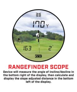 Callaway Callaway 300 Pro Laser Rangefinder, Slope Measurement Silver/Red Standard 27 71a21ciuKyS