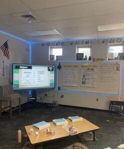 150ft LED Strip Lights, Hedynshine RGB Color Changing by 40key Remote and Phone, LED Strip Lights Music Sync,Smart LED Strip Lights for Bedroom 150feet 150ft 16 71a3GdIvWDL