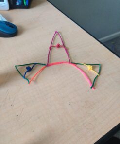 Wikki Stix Doodler, Fidget Toy Plus Arts & Crafts for Kids; Non-Toxic Waxed Yarn, Reusable Hands-on Fun! 6-inch Assorted Colors; 24-Pack. 37 71a3reDRVL