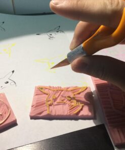 Fiskars 163050-1001 Fingertip Craft Knife, 7 Inch, Orange _ 30 71a4V7lYx5L