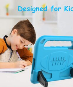 BMOUO Kids Case for iPad Mini 4/iPad Mini 5, iPad Mini 4/5 Case - Built-in Screen Protector, Shockproof Handle Convertible Stand Kids Case for iPad Mini 5th/4th Generation 7.9", Blue 20 71a4a0eZdmL