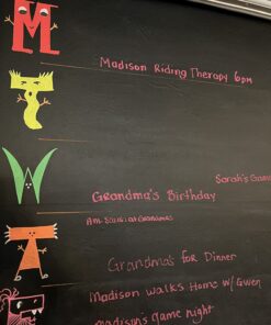 Chalkboard Wall Sticker 2 Rolls 18" x 79" Wallpaper Peel and Stick Chalk Board Contact Paper DIY Decal Adhesive Blackboard Removable Erasable Vinyl for Wall,Bonus 10 Chalks (2 Rolls 1.5ft.x6.6ft.) 2 Rolls 1.5ft.x6.6ft. 31 71a5KScAcmL