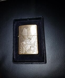 Zippo Eagle Lighters Brushed Brass 45 71a68dHQ5L
