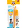 Arm & Hammer for Pets Fresh Breath Kit for Dogs | Contains Toothpaste, Toothbrush & Fingerbrush | Reduces Plaque & Tartar Buildup | Safe for Puppies, 3-Piece Kit, Chicken Flavor Dogs - Chicken Flavor 2.5 Oz (Pack of 1) 7 71a6CbgOORL