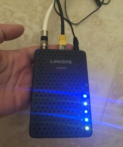 Linksys DOCSIS 3.0 8x4 Cable Modem Certified with Comcast Xfinity, Spectrum, Cox (CM3008) 343 Mbps (8x faster) 29 71a6T2WOLdL