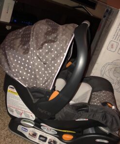 Chicco Keyfit Infant Car Seat and Base with Car Seat, Lilla SuperCinch LATCH Installation 38 71a7Ke0EScL