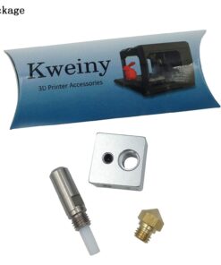 Kweiny MK10 Hotend Kit for 3D Printer Fit with M3 and M4 Thermistor 12 71a7MYaWhzL