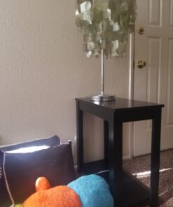 Crown Mark Pierce Side Table, Black 41 71a7uliQ7OL