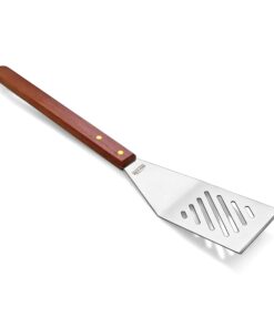 New Star Foodservice 59007 Stainless Steel BBQ Tool Set with Solid Hard Wood Handles, Set of 4 4-Piece BBQ Tool Set 12 71a871jrWSL