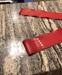 Fit Simplify Resistance Loop Exercise Bands with Instruction Guide and Carry Bag, Set of 5 Assorted 58 71a8DyAiklL