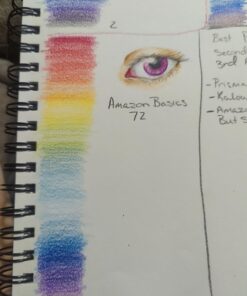 Amazon Basics Premium Colored Pencils, Soft Core, 72 Count Set 72 Count (Pack of 1) 48 71a8fA3LCsL