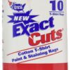 Intex Supply Co W-10001 Exact Cut T-shirt Paint & Staining Rags 14"x16", (10 T-Shirt Rags) 2 71a9qX02jVL