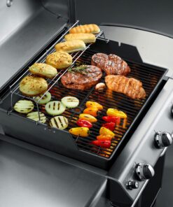 GGC Grill Grates Replacement for Brinkmann 810-8410-F, 810-2410-S, 810-2511-S, 810-2512-S, 810-8411-5, 810-9415-W and Others, 3 PCS Porcelain Coated Cast Iron Cooking Grate(17 3/4" x 8 15/16") 16 71aAMUhMX7L