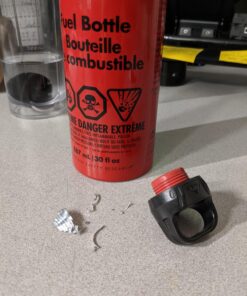 MSR for Outdoor, Remote Cooking, Liquid Fuel Bottle, 30 Ounce, Red,Aluminum 35 71aANFMLHAL