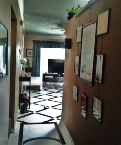 3M 2090 ScotchBlue Painters Tape - 0.25 in. (W) x 180 ft. (L) Masking Tape Roll for Medium Adhesion. Painting Wall Preparation 29 71aBPA4WSOL