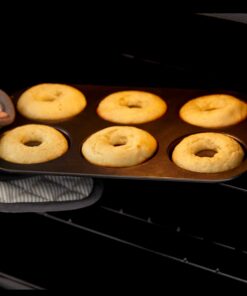 Wilton Non-Stick 6-Cavity Donut Baking Pans, 2-Count Gray Donut Pans 29 71aBQDDFU8L