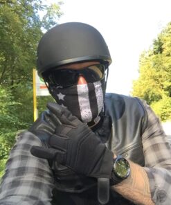 Indie Ridge Motorcycle Outdoor Face Mask - American Flag Motorcycle Ski Snowboard Winter Face Mask 36 71aBdLXGPcL