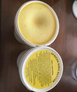HalalEveryDay Raw Unrefined Grade A Soft and Smooth African Shea Butter from Ghana - Amazing quality and consistency - comes in a 32 oz Jar - Total weight approximately 24 oz 2 Pound (Pack of 1) 39 71aBvGndhrL