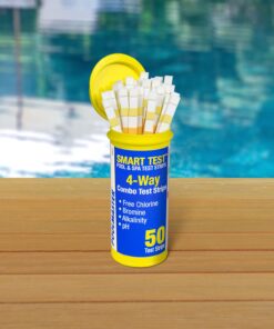 Alternative view of Poolmaster 22211 Smart Test 4-Way Pool and Spa Test Strips - 50ct 4 Way Test Strips 1 Pack