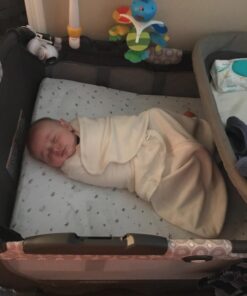 HALO Micro Fleece Sleepsack Swaddle, 3-Way Adjustable Wearable Blanket, TOG 3.0, Cream, Small, 3-6 Months Small (Pack of 1) 26 71aD JhKGdL