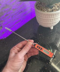 ThermoPro TP01A Digital Meat Thermometer for Cooking Candle Liquid Deep Frying Oil Candy, Kitchen Food Instant Read Thermometer with Super Long Probe, Backlit, Lock Function 1 43 71aEJZ3gkaL