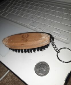 ZEUS Boar Bristle Beard & Mustache Brush for Men, 3.5" Firm-Bristle Small Travel Beard Brush - Made in Germany FIRM BRISTLES 28 71aEb6JvQnL