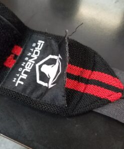 Iron Bull Strength Wrist Wraps & Lifting Straps Combo 24 71aEi9X0UjL