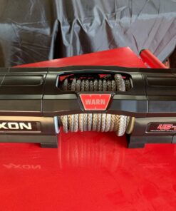 WARN 101140 AXON 45-S Powersports Winch With Spydura Synthetic Rope and HUB Wireless Receiver: 1/4" Diameter x 50' Length, 2.25 Ton (4,500 lb) Pulling Capacity No Size 35 71aEycGsIyL