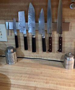 Modern Innovations 16 Inch Stainless Steel Magnetic Knife Bar with Multi-Purpose Functionality as a Knife Holder, Knife Strip, Magnetic Tool Organizer, Art Supply Organizer & Home Organizer 28 71aF3uJ6pKL