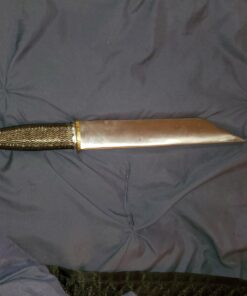 SZCO Supplies 203340 Wire Wrapped Seax with Sheath, Stainless Steel, 15.5 inch 11 71aFVPPBSuL