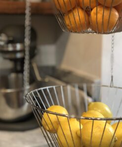 Fox Run Three Tier Hanging Wire Baskets, 11 x 11 x 6.75 inches, Chrome 19 71aFfbiVbnL