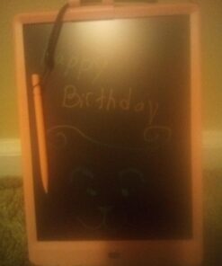 TEKFUN LCD Writing Tablet Doodle Board, 10inch Colorful Drawing Tablet Writing Pad, Girls Gifts Toys for 3 4 5 6 7 Year Old Girls Boys (Pink) Pink 10in 50 71aG0h59JjL