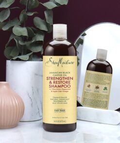 Shea Moisture Curly Hair Product Bundle Shampoo 16 Fl Oz, Conditioner 13 Fl Oz, Leave in Conditioner 15 Oz, Jamaican Black Castor Oil for Healthy Hair Growth, Strengthen & Restore, Sulfate Free 3 Piece Set 28 71aG9GR cjL