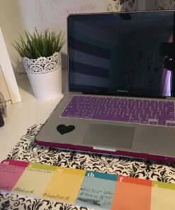 Se7enline Compatible with MacBook Pro Case Bundle 5 in 1 Set Hard Cover Cases for MacBook Pro 13 in A1278 Release 2010-2012 Sleeve Bag, Keyboard Cover,Screen Protector, Dust Plug, Deep Purple 16 inch 35 71aGGvS4FpL